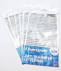 00107 Chartpak Dry Transfer Letters And Numbers Helvetica Font 014173117793