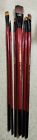 0065622000000 Creative Mark Ebony Splendor Paint Brush Long Handle Filbert Set