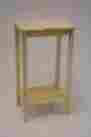 8329879 00709 Ehemco Side Table With Shelf Unfinished 832987007099
