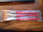 172wcf 018376017447 Dynasty Faux Sable Watercolor Flat Brush Pack
