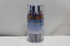 C-400 018376021215 Dynasty Synthetic Round Brushes Multiple Sizes Set Of