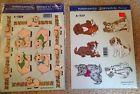 A-109 026798002200 New In Decorcal Decals Dogs Pigs Transfers