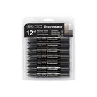 0290031 Winsor Newton Colart Wn Brush Marker Greys Set 884955043301