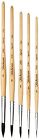 0717304115186 Jack Richeson Siberian Squirrel Professional Artist Brush Set
