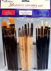 0717656302364 Nicole Fine Art Paint Brushes For Acrylic Oil