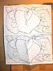 0721 Artspun Bunches Of Strawberries Picture Paint Liquid Embroidery Placemats