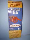 082676326813 Darice Miniature Wood Civil War Cannon Model Kit