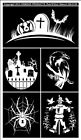 085593201201 Armour Products Etch Rub Stencil By Halloween