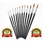 1 Tian Cai Pieces Paint Brush Set Round Pointed 649070953344