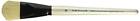 10016179 Simply Simmons Short Handle Filbert Natural Bristle Brush 696398145135