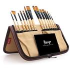 Brushes-14 101014y Paint Pcs Nylon Hair For Oil Acrylic Watercolor 709619482589