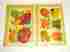 1027-c Transfers Decals Duro 2 Vintage Decorator Retro Fruit Kitchen 359-c