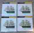 106173 10673 Patricia Nimock Lot Of 4 1818 P.s Savannah Steamship Prints For Decoupage Crafts Etc