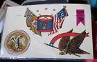 1104decorator 1104-b Meyercord Vintage Americana Decals Eagles