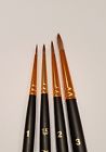 1115 Roubloff Kolinsky Sable Hair Professional Brushes Short Handle