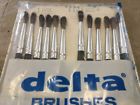 1121 Delta Vintage Artist Paint Brushes Size Series New In Old