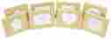 1166-bv Darice 3.5 X5 Photo Opening Paper Mache Frames Value Pack 5 X7 8 Pkg 652695582998