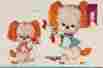 1400a Meyercord Vintage Decal Home Decor Puppy Dog Sheet 5 1 2 8 Tall Animal New