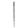 1503s-6  Silver Brush Limited Silverwhite Short Handle White Taklon 611036655555