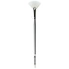 1504s-2  Silver Brush Limited Silverwhite Short Handle White Taklon 765179159521