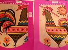1528-d 1528-c Meyercord Old Rooster Chicken