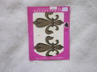 1530-e Myercord Vintage Meyercord Decal Fleur De Lis Motif