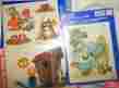 1535-0 Decalart Vintage 1997 1981 Lot 3 Meyercord Water Applied Decals Raccoon Girl