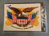 1541d Meyercord Vintage Water Transfer Decorator Decal Bicentennial Eagle Flag