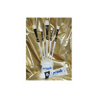 1933 Weber Art Permalba Oil Brush White Bristle Perfect Bright Set Of 5 018918019335