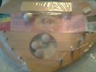 1987 Store 9-199 Vtg Door Products Heart Signed Parrish Mill Harp Laura