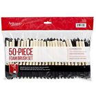 1inchparent Artlicious Foam Paint Brush Value Pack Of 649870643094