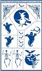20-0465 Armour Etch Stencil New Rub Glass Etching Halloween