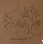 21179 Cute Sealed Cork Tri-chem "x12 " Owls 17 1985 Chart Hotplate