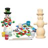 7059884 21426 Masterpieces Puzzle Co Paint Your Own Snowman Kit 705988214264