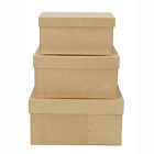 2849-06 Darice Paper Mache Boxes 046978698375