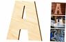 300330 Vintage Inch Unfinished Letter Tall