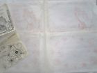 3005 3013 Tri Chem Place Mats Table Doilies Folded Praying Hands Flower