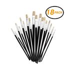 3201 Emraw Oil Paint Brush Set Assorted Size Artist Soft Anti