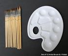 3229625 Alazco Paintbrushes Set Of 713228940477