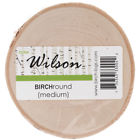 Medium-4 33004 Wilsons Natural White Birch Rounds To