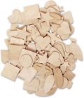 369901 Creativity Street Natural Wooden Shapes Set Quantity 021196369917