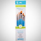 3750set123 Princeton Artist Brush Select Artiste Mixed Media Brushes 0757063387264