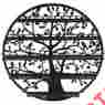 38976 Black Silhouette Round Metal Wall Mounted 5 Tier Nail Polish Rack Holder 717109838976