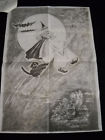 2631 38x26 Tri Chem Tri-chem Liquid Embroidery To Paint Wicked Witch Door Panel Huge