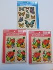 X-107-a 398-e 0219 And 0205 Decalart Pack Water Transfer Decals Fruit Butterflies New