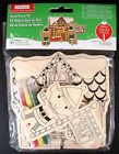 400100072905 Creatology Wood Christmas Scene Kit Ready To Paint