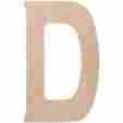 40wh-40355 Walnut Hollow D Wood Letters 18 046308403556
