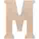 40wh-40402 Walnut Hollow M Wood Letters 18 046308404027