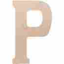 40wh-40405 Walnut Hollow P Wood Letters 18 046308404058