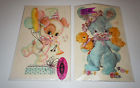 411-a 434-a Meyercord Decals X New Sealed Bunny Rabbit Chick Puppy Party Dog Lot